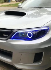Lighting Trendz Flow Series DRL & Projector Halo Bundle Subaru Impreza WRX STI 2012-2014                                     - BN0351 - Image 2