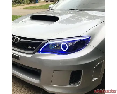 Lighting Trendz Flow Series DRL & Projector Halo Bundle Subaru Impreza WRX STI 2012-2014 - BN0351