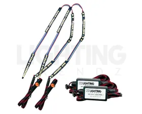 Lighting Trendz OEMassive RGBW C-Light DRL With Bluetooth Controller Subaru WRX STI 2008-2014