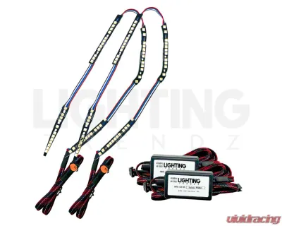 Lighting Trendz OEMassive RGBW C-Light DRL With Bluetooth Controller Subaru WRX STI 2008-2014 - BN0353