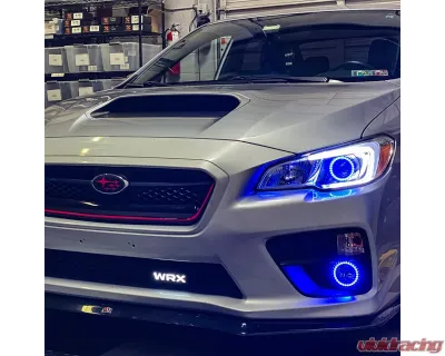 Lighting Trendz Flow Series C-Bar, Projector (WRX) & Fog Halo Bundle Subaru WRX 2015-2017 - BN0354