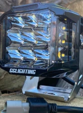 VanMart Clear CB60 Sidewinder LED Pod - Pair                                     - GG601 - Image 2