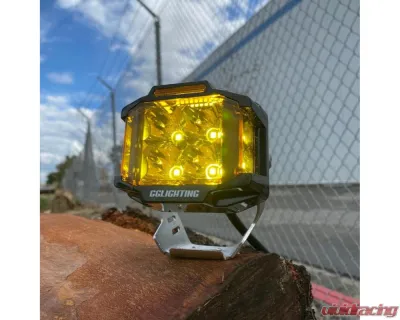 VanMart Amber CB30 Sidewinder LED Pod - Pair - GG615