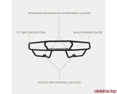 VanMart Baja Front Bumper (4WD) Mercedes-Benz Sprinter 144 | 170 2019-2024 - VNSPD-008