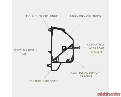 VanMart Tire Carrier Mercedes-Benz Sprinter 144 | 170 2019-2024 - VNSPD-031C