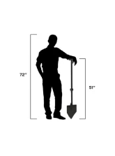 VanMart Mule Pack Shovel Mount Set                                     - VNSPD-040 - Image 3