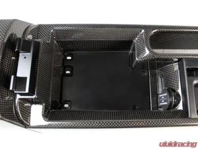 Karbonius 1x1 Matte Carbon Front Center Console Porsche 997 | 987 2005-2012 - 997CO01-CFM-1