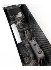 Karbonius 1x1 Matte Carbon Front Center Console Porsche 997 | 987 2005-2012                                     - 997CO01-CFM-1 - Image 9