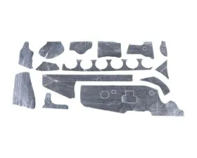 Karbonius CSL (S54) Carbon Airbox Heat Shield Kit BMW M3 E46 | Z3 M E36|E37 | Z4 M E85|E86 1997-2009