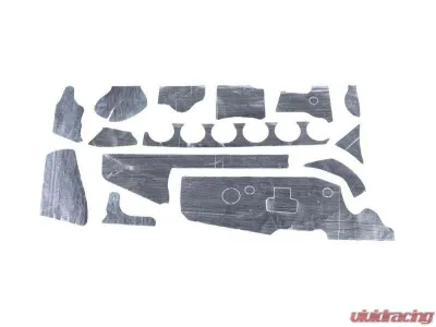 Karbonius CSL (S54) Carbon Airbox Heat Shield Kit BMW M3 E46 | Z3 M E36|E37 | Z4 M E85|E86 1997-2009 - AC48-S54