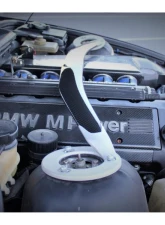 Karbonius Matte Carbon Strut Brace BMW 3-Series | M3 E36 1993-1999                                     - E36SB01-CFM-2-AS - Image 2