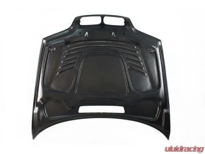 Karbonius Standard 70% GFRP 30% CFRP Prepreg Carbon Vented Hood BMW 3-Series | M3 E46 1998-2012 - E46CP01-GFRP-2