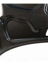 Karbonius Standard 70% GFRP 30% CFRP Prepreg Carbon Vented Hood BMW 3-Series | M3 E46 1998-2012                                     - E46CP01-GFRP-2 - Image 5