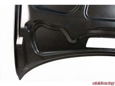 Karbonius Standard 70% GFRP 30% CFRP Prepreg Carbon Vented Hood BMW 3-Series | M3 E46 1998-2012 - E46CP01-GFRP-2
