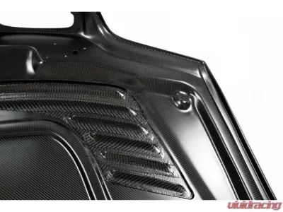 Karbonius Standard 70% GFRP 30% CFRP Prepreg Carbon Vented Hood BMW 3-Series | M3 E46 1998-2012 - E46CP01-GFRP-2