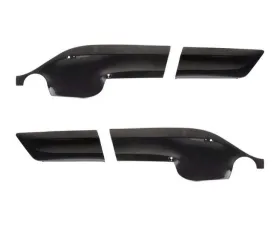 Karbonius 1x1 Plain Weave Gloss CSL Carbon Door Panel Insert Set BMW 3-Series | M3 E46 1998-2012