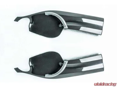 Karbonius 1x1 Plain Weave Gloss CSL Carbon Door Panel Insert Set BMW 3-Series | M3 E46 1998-2012 - E46PP01-CF-1