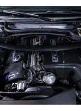 Karbonius Gloss Anodized Black Carbon Strut Brace BMW 3-Series | M3 E46 1998-2012                                     - E46SB01-CF-2-AB - Image 9