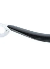 Karbonius Gloss Anodized Silver Carbon Strut Brace BMW 3-Series | M3 E46 1998-2012                                     - E46SB01-CF-2-AS - Image 3