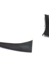 Karbonius 1x1 Plain Weave Carbon Front Bumper Canard Set BMW M3 E46 2001-2006                                     - E46SP03-CF-1 - Image 3