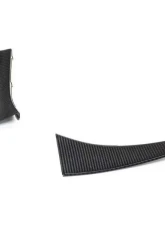Karbonius 2x2 Twill Weave Carbon Front Bumper Canard Set BMW M3 E46 2001-2006                                     - E46SP03-CF-2 - Image 4