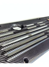 Karbonius Vented 2x2 Twill Weave Matte Carbon Engine Cover BMW M3 E46 | Z3 M E36|E37 | Z4 M E85|E86 1997-2009                                     - E46TM02-CFM-2 - Image 2