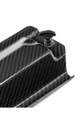 Karbonius 2x2 Twill Weave Gloss Carbon Cabin Filter Cover BMW 3-Series|M3 E46 1998-2012                                     - E46TM03-CF-2 - Image 2