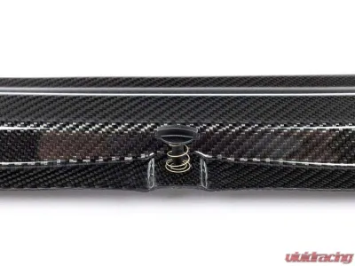 Karbonius 2x2 Twill Weave Matte Carbon Cabin Filter Cover BMW 3-Series|M3 E46 1998-2012 - E46TM03-CFM-2