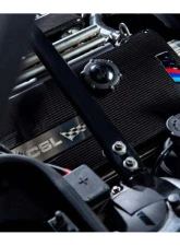 Karbonius Matte CSL Script 2x2 Twill Weave CSL Concept S54 Engine Cover BMW M3 E46 | Z3 M E36|E37 | Z4 M E85|E86 1997-2009                                     - E46TM04-CFM-2-CSL - Image 6