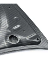 Karbonius 2x2 Gloss Carbon Matte 4x4 Carbon CSL Carbon Trunk Lid w/ Rear Wing Reinforcement BMW 3-Series | M3 E46 1998-2012                                     - E46TR01-CF-2-CFM-4-RWR - Image 5