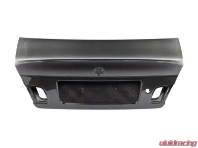 Karbonius Primed Ready for Paint Matte 4x4 Carbon CSL Carbon Trunk Lid BMW 3-Series | M3 E46 1998-2012 - E46TR01-PRM-CFM-4