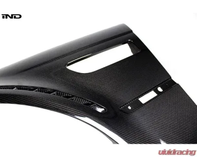 Karbonius Primered Exterior with Carbon Vented Fender Set BMW E46 M3 2001-2006 - E46VF01-PRM-CF-2