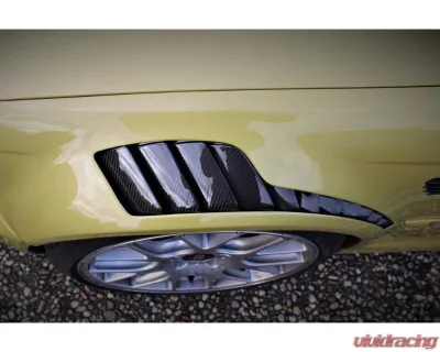 Karbonius Primered Exterior with Carbon Vented Fender Set BMW E46 M3 2001-2006 - E46VF01-PRM-CF-2