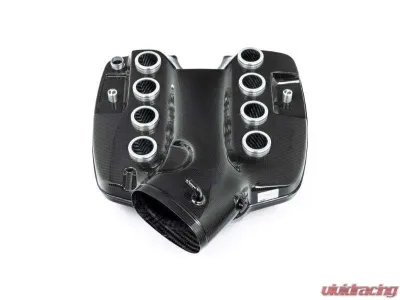 Karbonius Roundel Style 1x1 Plain Weave Matte Carbon Inlet Plenum & Intake System BMW M3 E90|E92|E93 2008-2012 - E92AD01-CFM-1