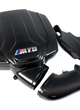 Karbonius 2x2 Twill Weave Gloss Carbon Inlet Plenum & Intake System BMW M3 E90|E92|E93 2008-2012                                     - E92AD02-CF-2 - Image 6