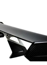 Karbonius Stage 1 1x1 Plain Weave Matte Carbon Rear Wing BMW 3-Series | M3 1998-2012                                     - E92S03-CFM-1 - Image 4