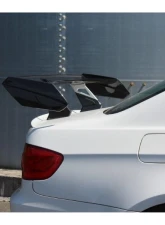 Karbonius Stage 5 2x2 Twill Weave Matte Carbon Rear Wing BMW 3-Series | M3 1998-2012                                     - E92S04-CFM-2-CFM - Image 4