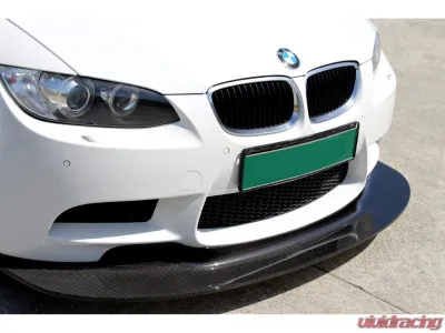 Karbonius 1x1 Plain Weave Race Carbon Front Lip BMW M3 E90|E92|E93 2008-2012 - E92S05-CF-1