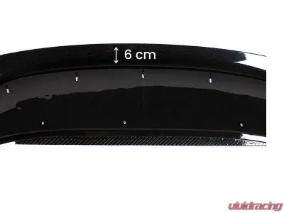 Karbonius Street 1x1 Plain Weave E9X M3 Carbon Front Lip BMW M3 E90|E92|E93 2008-2012 - E92S07-CF-1