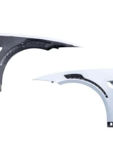 Karbonius 2x2 Gloss Carbon 2x2 Gloss Carbon Vent Carbon Vented Fender Set BMW M3 E92|E93 2013-2014                                     - E92VF01-CF-2-CF-2 - Image 11