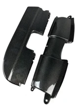 Karbonius 1x1 Plain Weave Gloss Prepreg Carbon Fiber Ducts BMW M3 E90|E92|E93 2008-2012                                     - E9XFD01-CF-1 - Image 3