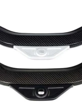 Karbonius Silver Anodized Mount 2x2 Gloss Carbon Front Strut Brace BMW M2 | M3 | M4 G80|G81|G82|G83|G87 2021-2025                                     - G8XSB01-CF-2-AS - Image 2