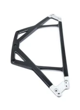 Karbonius Silver Anodized Mount Matte 4x4 CSL Carbon Front Strut Brace BMW M2 | M3 | M4 G80|G81|G82|G83|G87 2021-2025                                     - G8XSB02-CFM-4-AS - Image 11