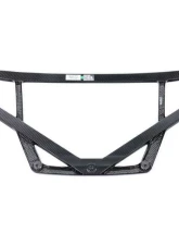 Karbonius Silver Anodized Mount Matte 4x4 CSL Carbon Front Strut Brace BMW M2 | M3 | M4 G80|G81|G82|G83|G87 2021-2025                                     - G8XSB02-CFM-4-AS - Image 10