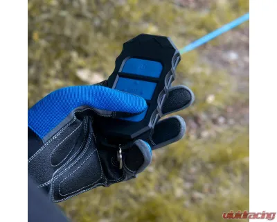 Borne Off-Road Black Synthetic Rope 10K Winch - BNWN-10-SBK