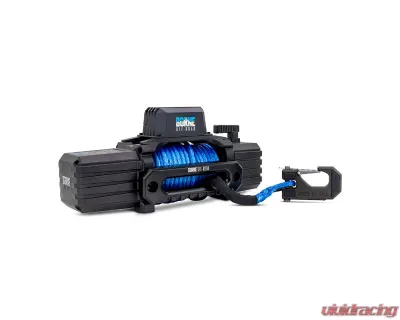 Borne Off-Road Blue Synthetic Rope 10K Winch - BNWN-10-SBL