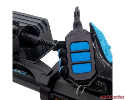 Borne Off-Road Blue Synthetic Rope 10K Winch - BNWN-10-SBL