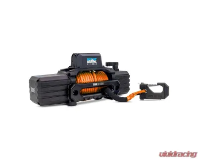 Borne Off-Road Orange Synthetic Rope 10K Winch - BNWN-10-SOR