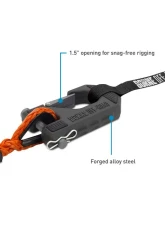 Borne Off-Road Orange Synthetic Rope 10K Winch                                     - BNWN-10-SOR - Image 6