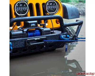 Borne Off-Road Red Synthetic Rope 10K Winch - BNWN-10-SRD